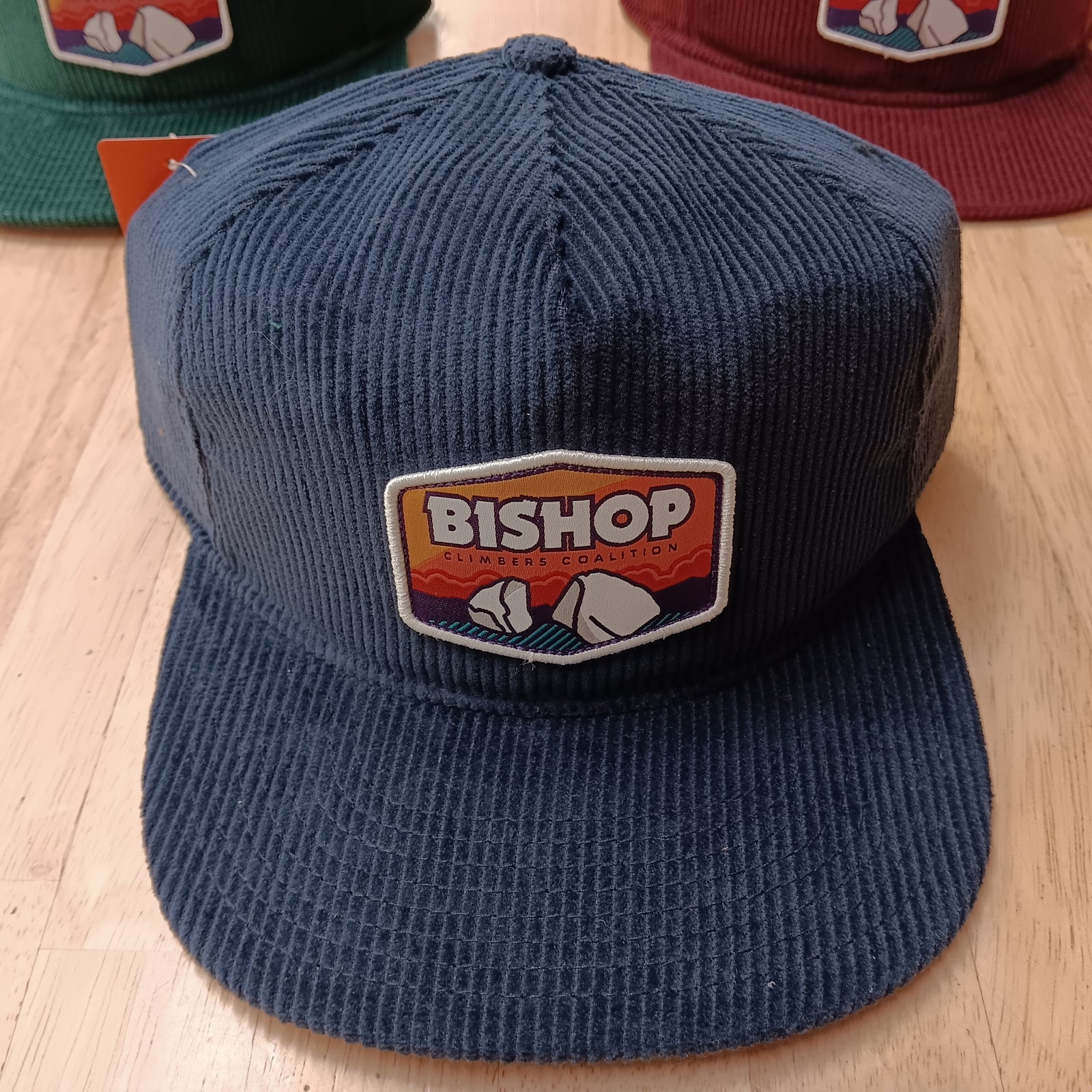 Bishop Area Climbers Coalition Corduroy Hat in blue