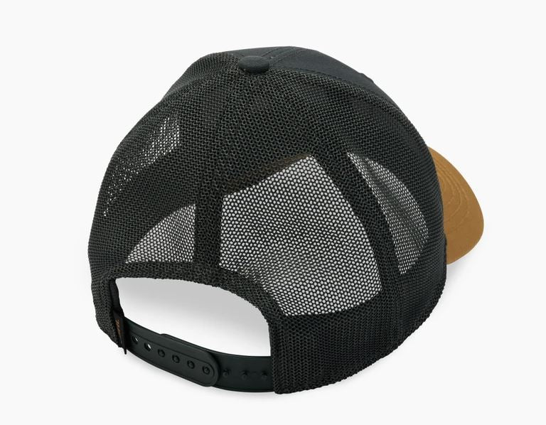 Kuhl Ridge Trucker back view in onyx teak