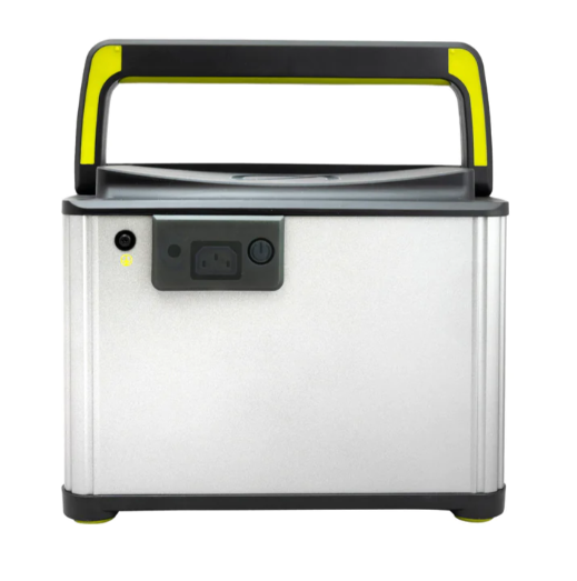 the goal zero yeti 700 6th generation portable power station, back view