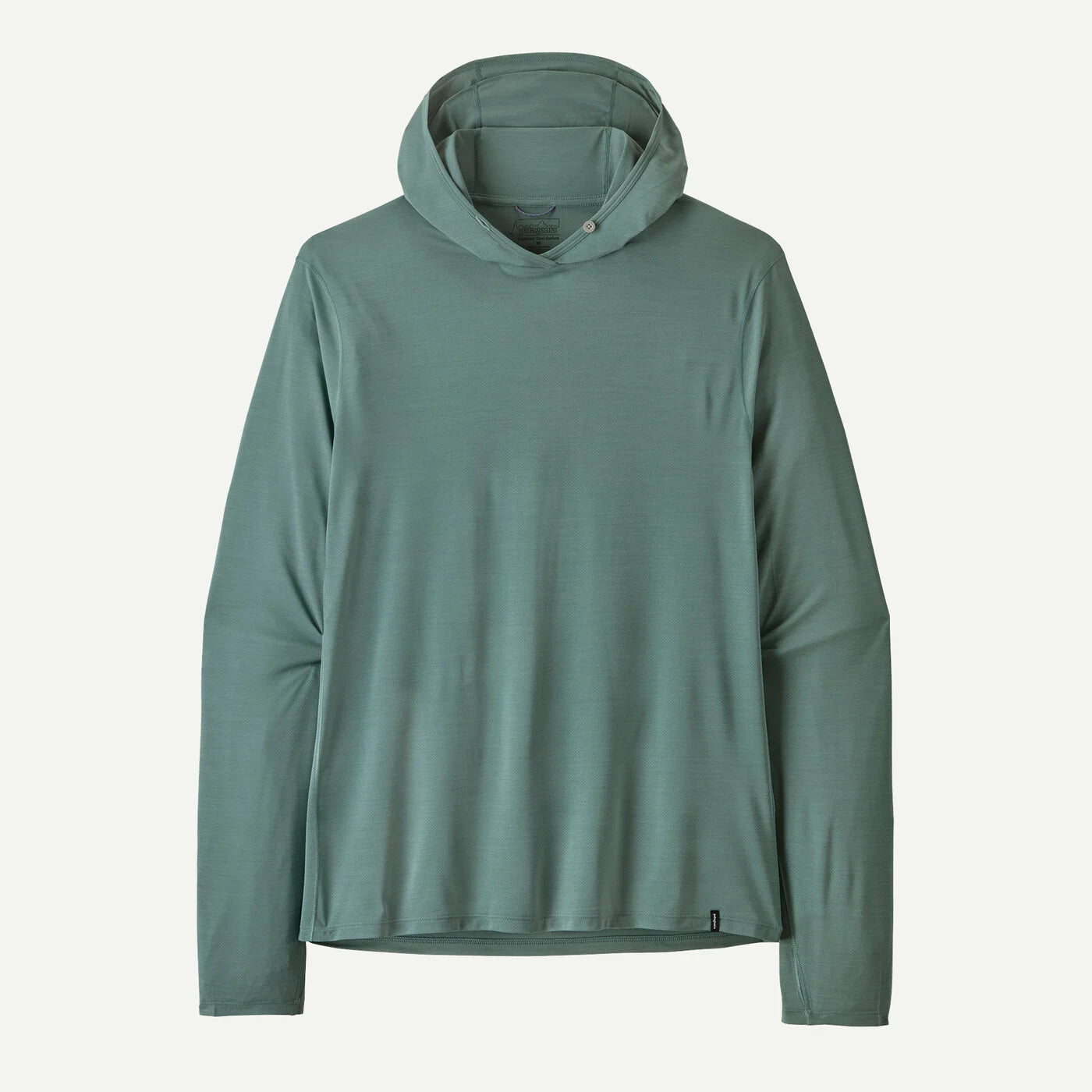 Blue Sage - Light Blue Sage X-Dye hoodie on a white background