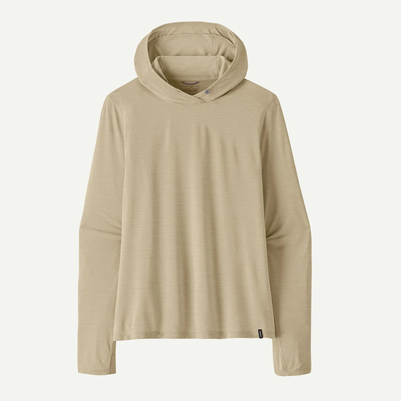 light Beige hoodie on a white background