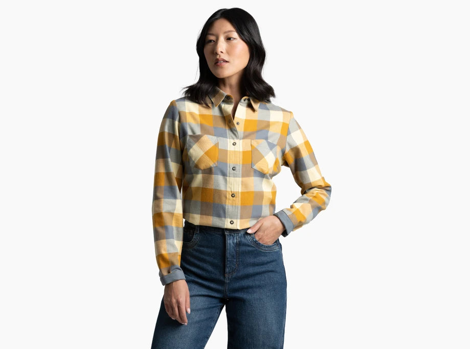 Kuhl Darcy Flannel Women's, color harvest, front