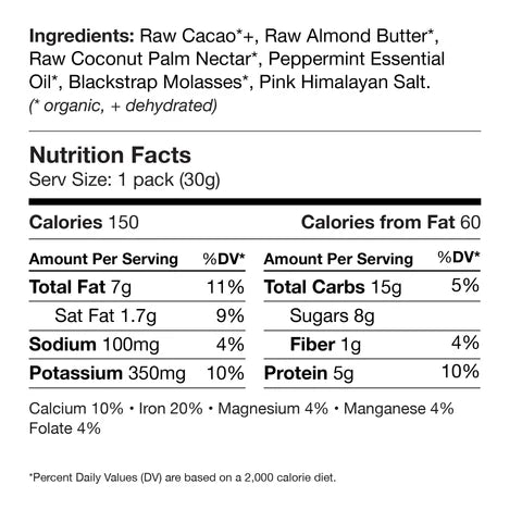 Muir Energy Cacao Almond Peppermint Gel