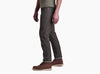 man wearing gray pants
