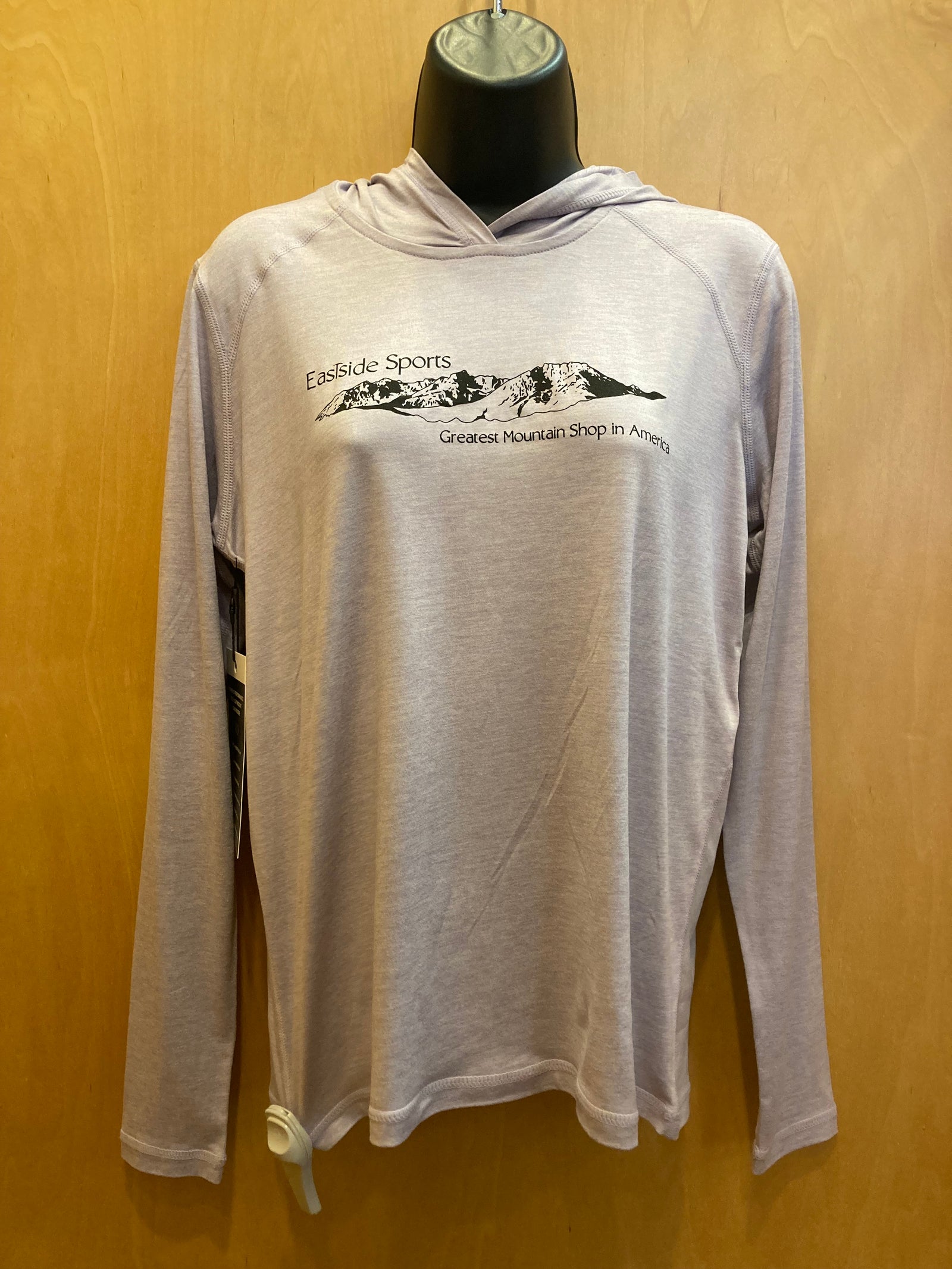 eastside sports sun hoody in color lilac