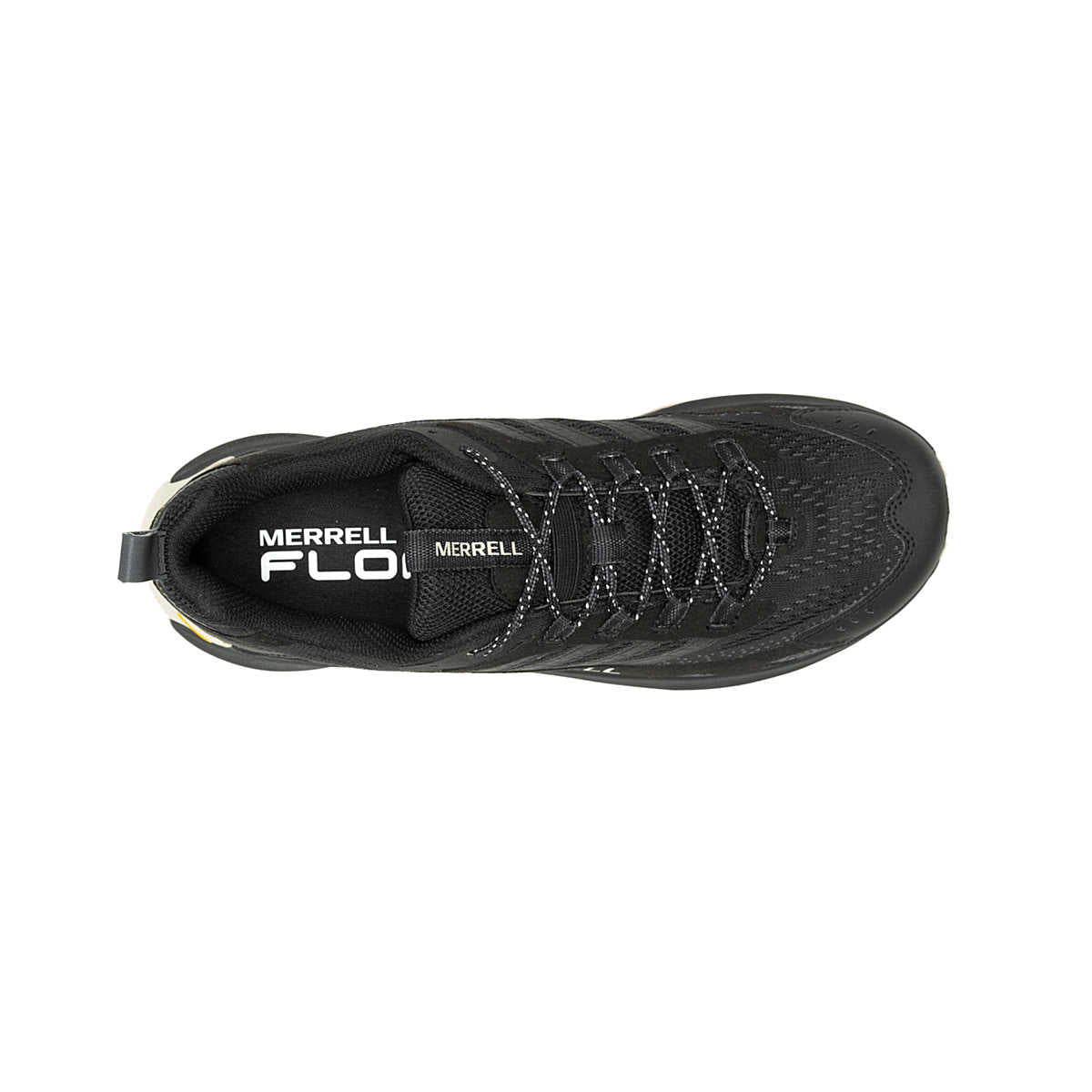 Merrell Moab Speed 2 Men's Hiking Shoe in black, top view