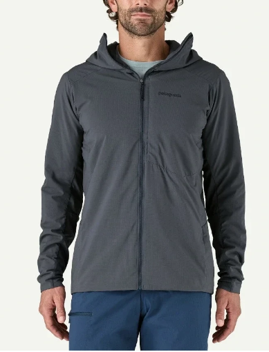 MAN WEARING ULTRALIGHT HOODY