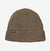 the patagonia fishermans rolled beanie in the color ash tan