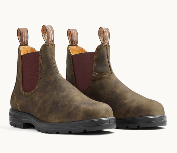 blundstone 585 boots rustic brown