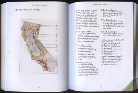 an page from the california field atlas by obi kaufmann