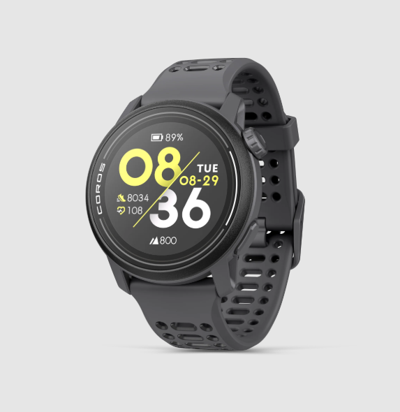 coros pace 3 in black front