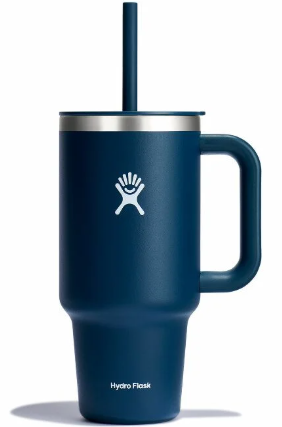hydroflask 32 oz tumbler in indigo