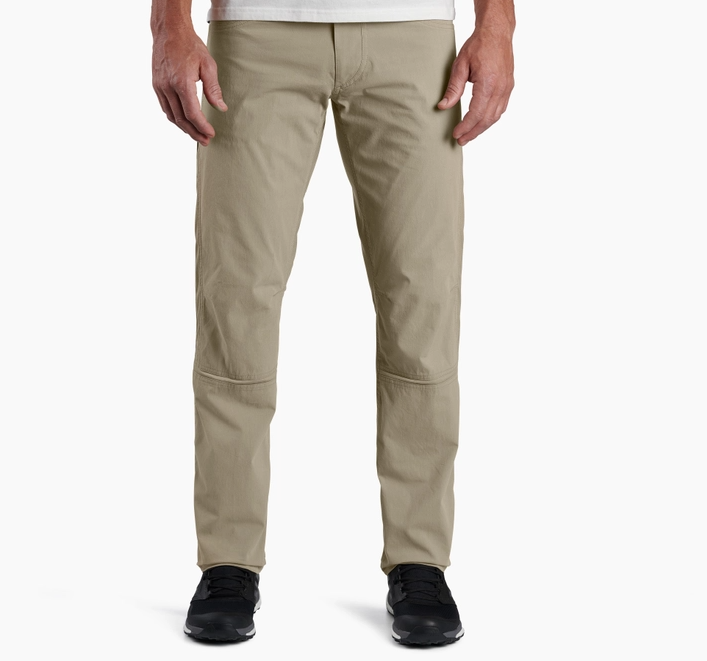 kuhl radikl fossil pants on a model front view