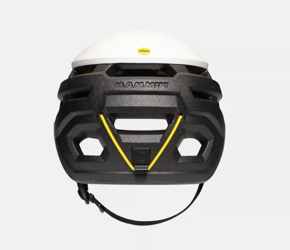 the back of the mammut wall rider mips helmet