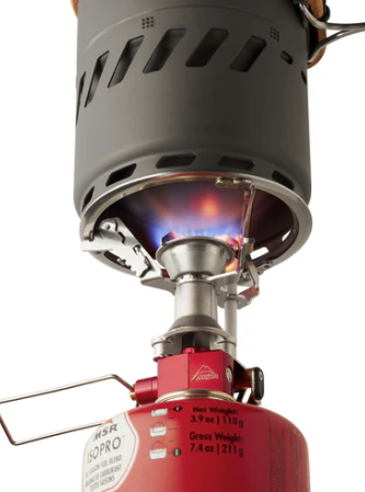 msr switch stove on fire!