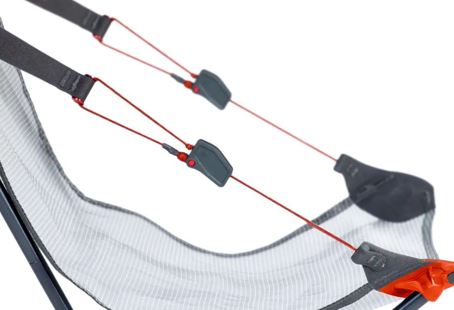 Nemo Moonlite Elite Chair detailed view of reclining mechanism