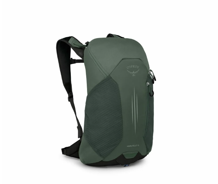 osprey hikelite 16 in green front view
