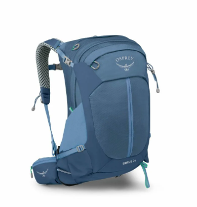 osprey sirrus 24 blue front view