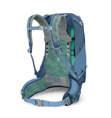 osprey sirrus 24 blue back view