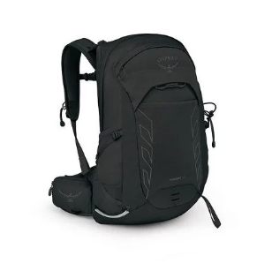osprey tempest 22 in black, front view