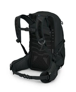 osprey tempest 22 in black back view
