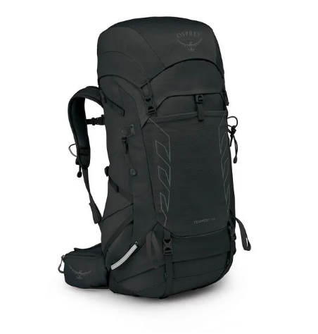 osprey tempest 44 in black front view