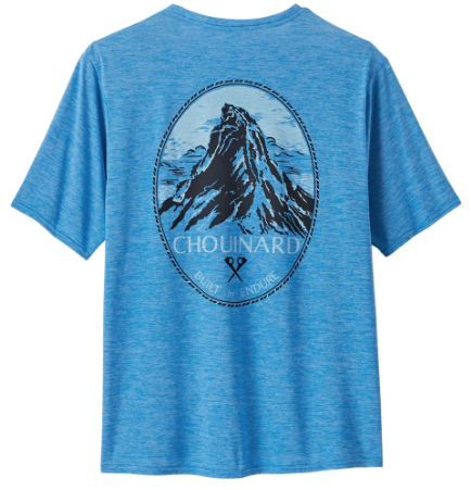 patagonia capilene graphic tee vessel blue