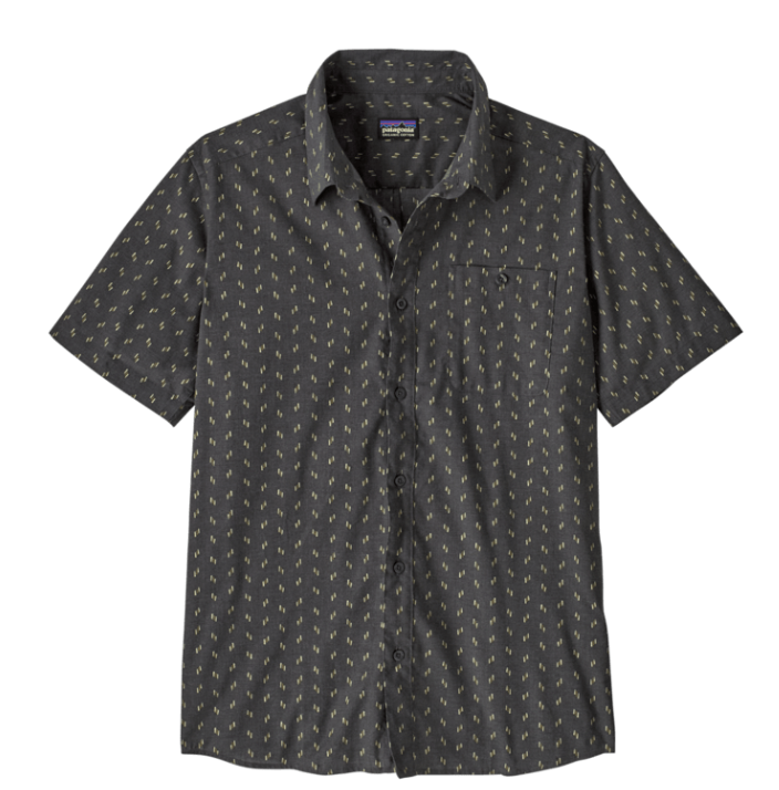 patagonia go to shirt in forge gray