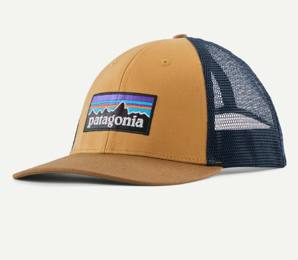 patagonia p6 low pro trucker in talon gold