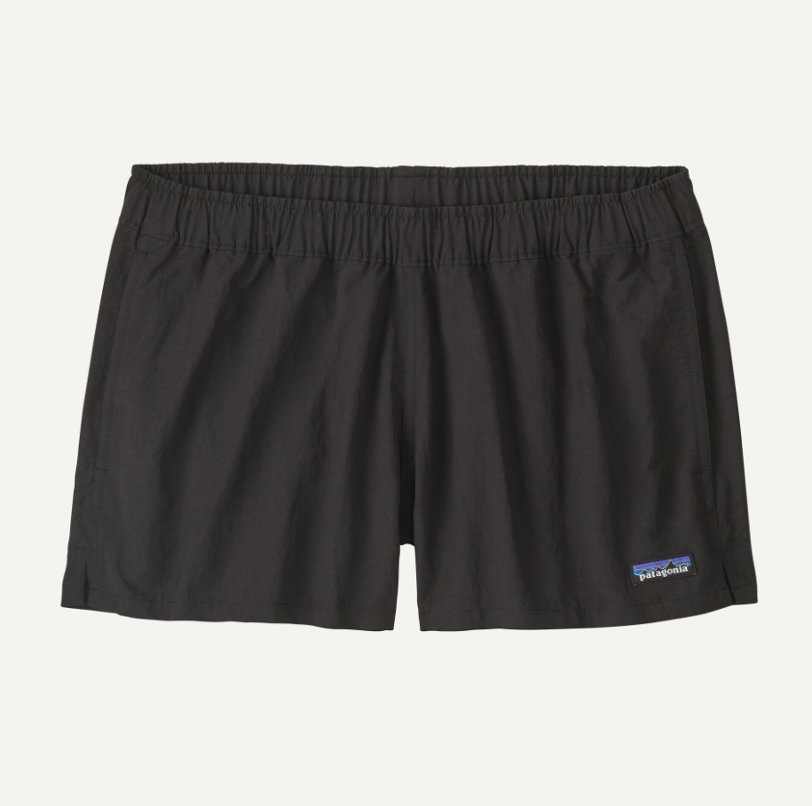 patagonia womens barely baggies black on black
