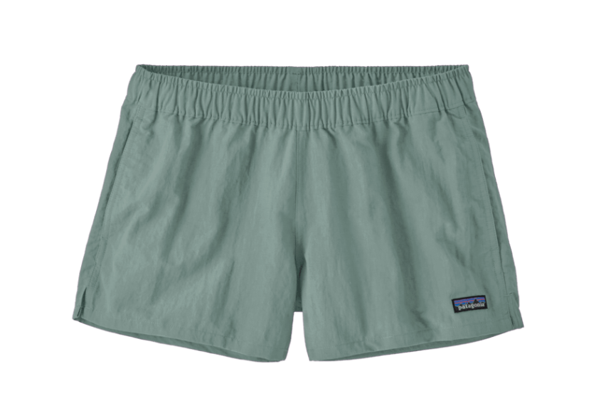 patagonia womens barely baggies in blue sage