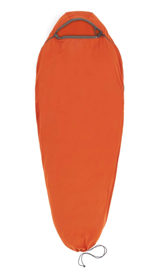 the sea to summit reactor fleece sleeping bag liner