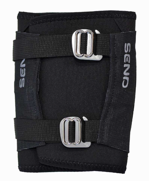 send mini classic knee pad back view