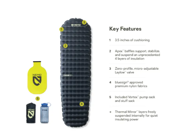 Nemo Tensor Extreme Sleeping Pad - Mummy
