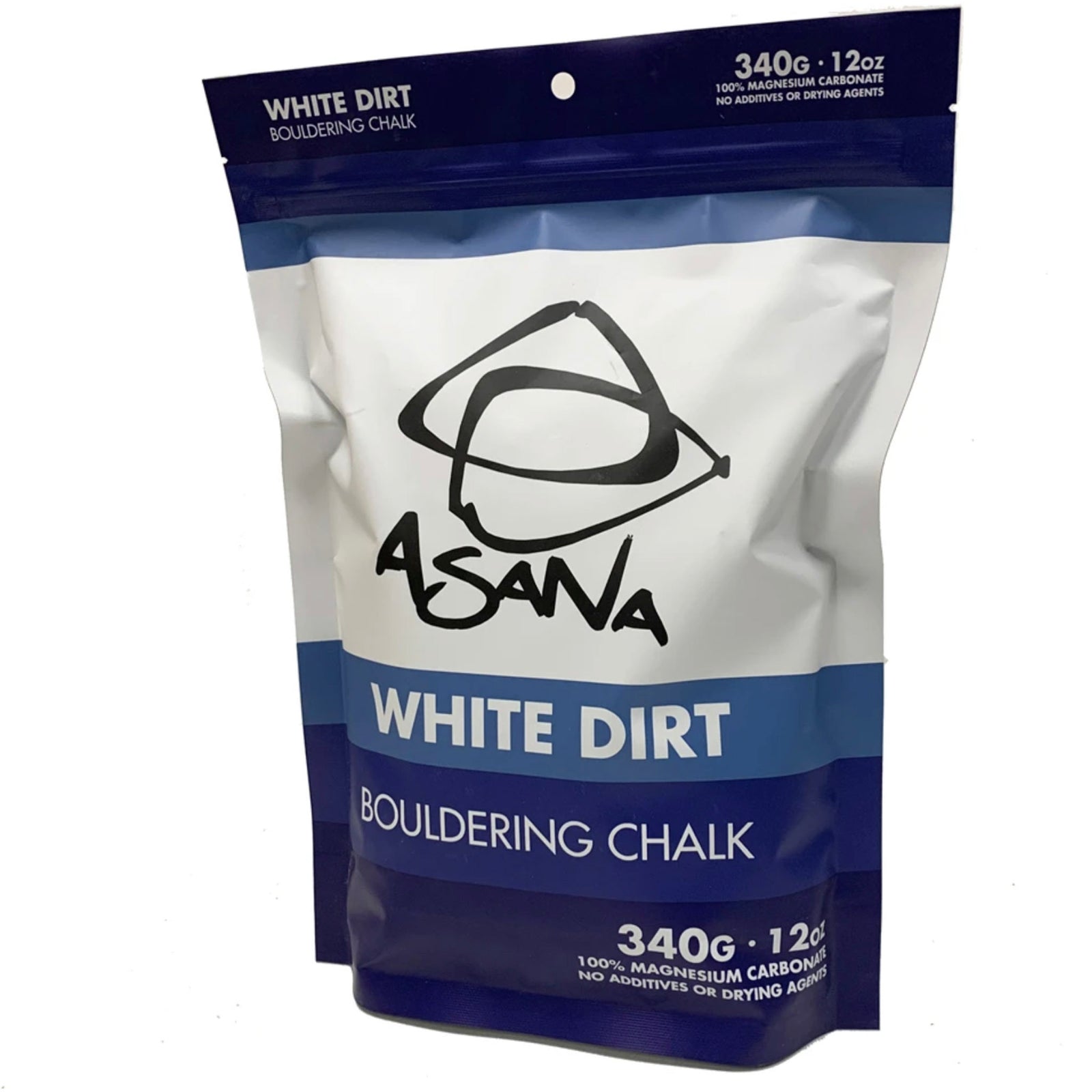 the front of the 12oz white dirt chalk