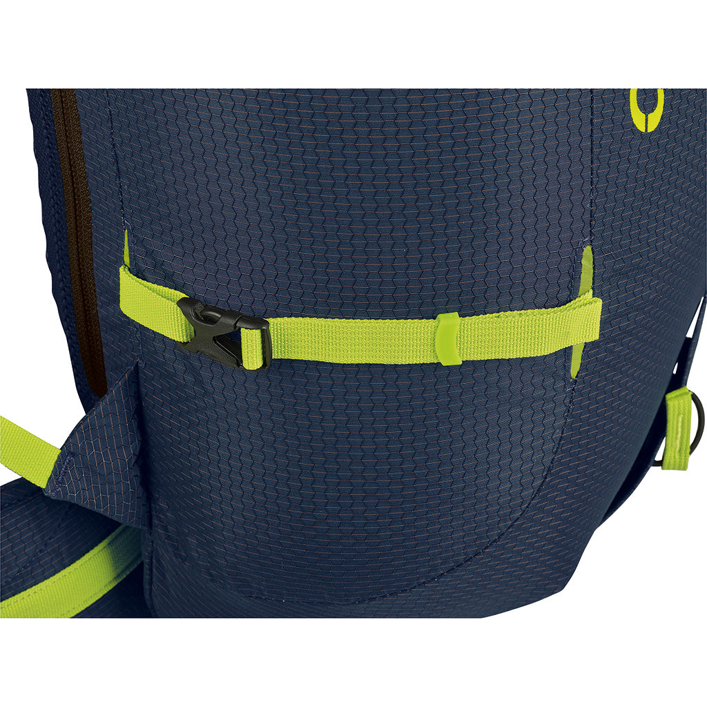 detail of the lower compression strap