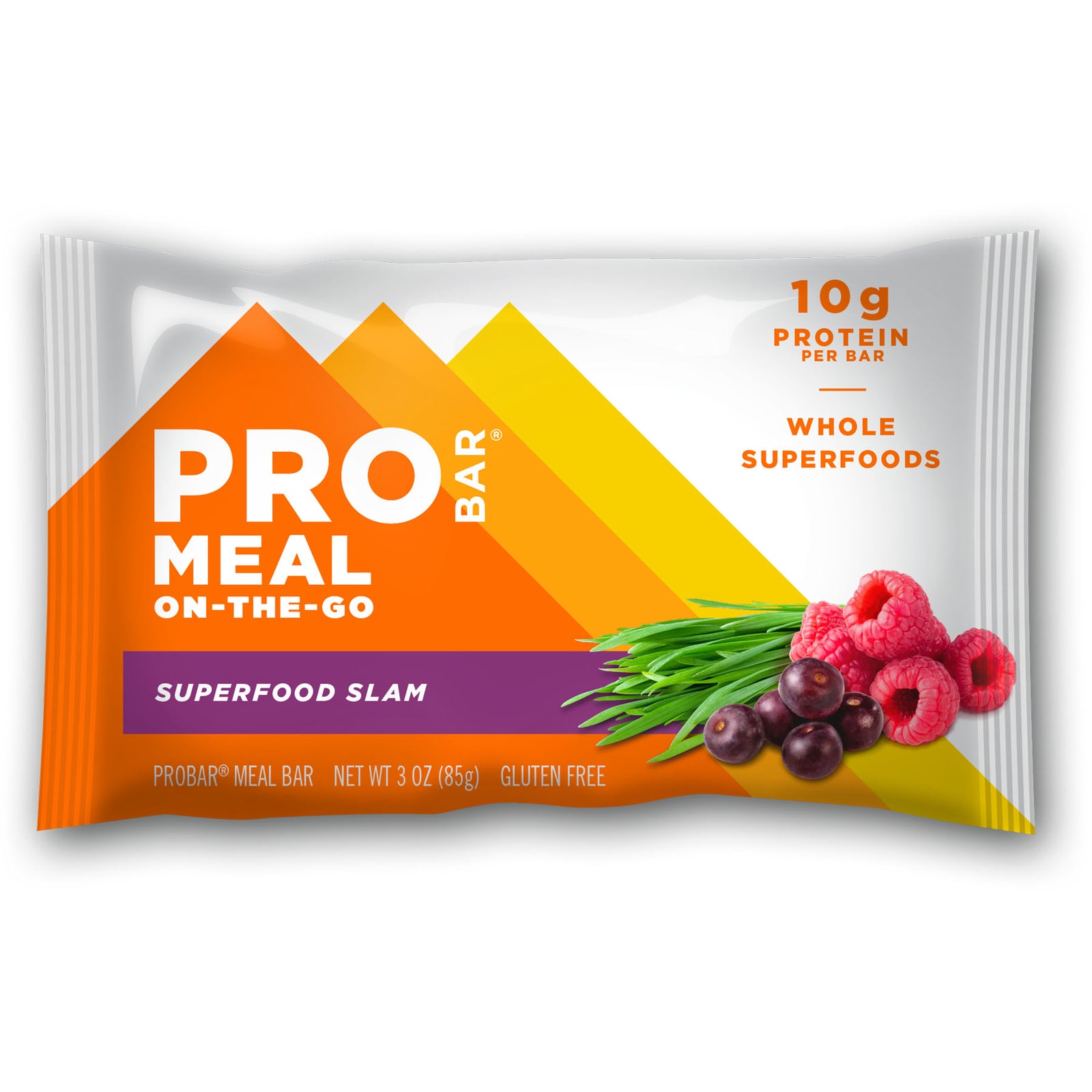 The front of the package of the superfruit slam probar