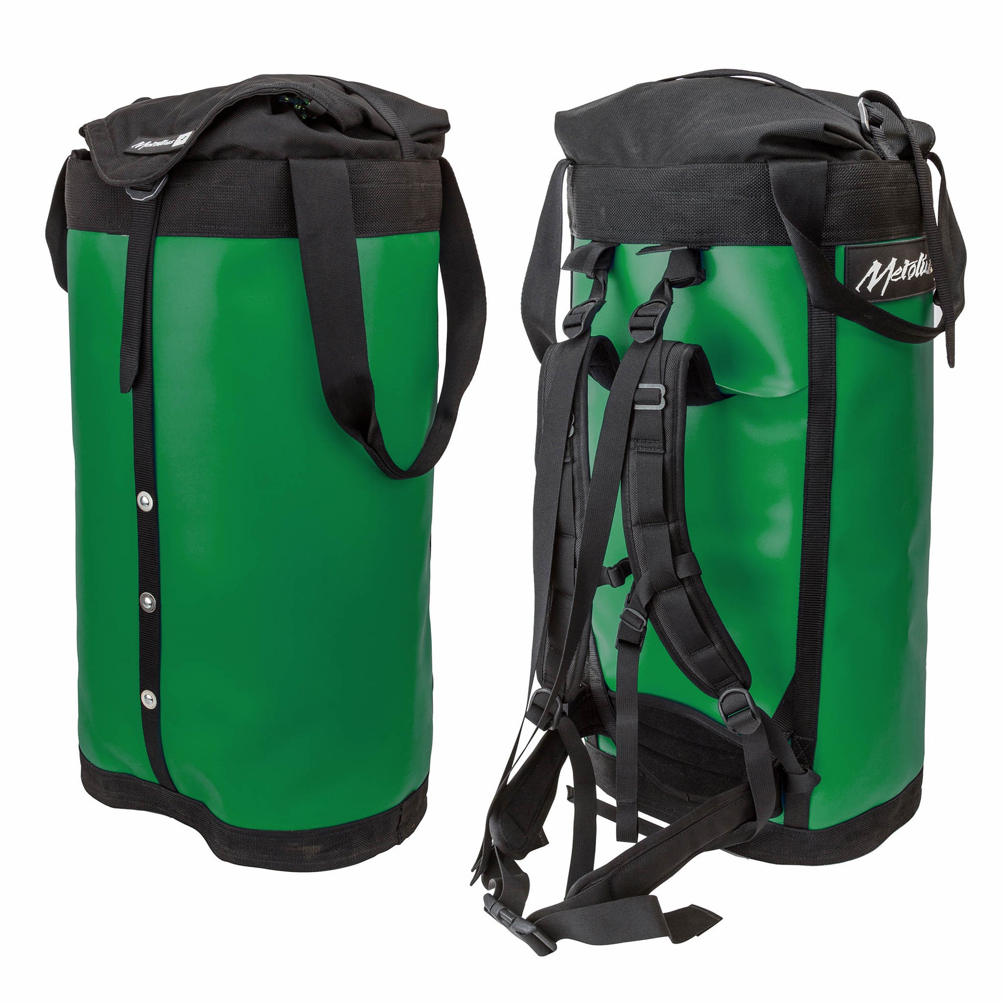 a photo of the front and the back of the metolius quarter dome climbing pack