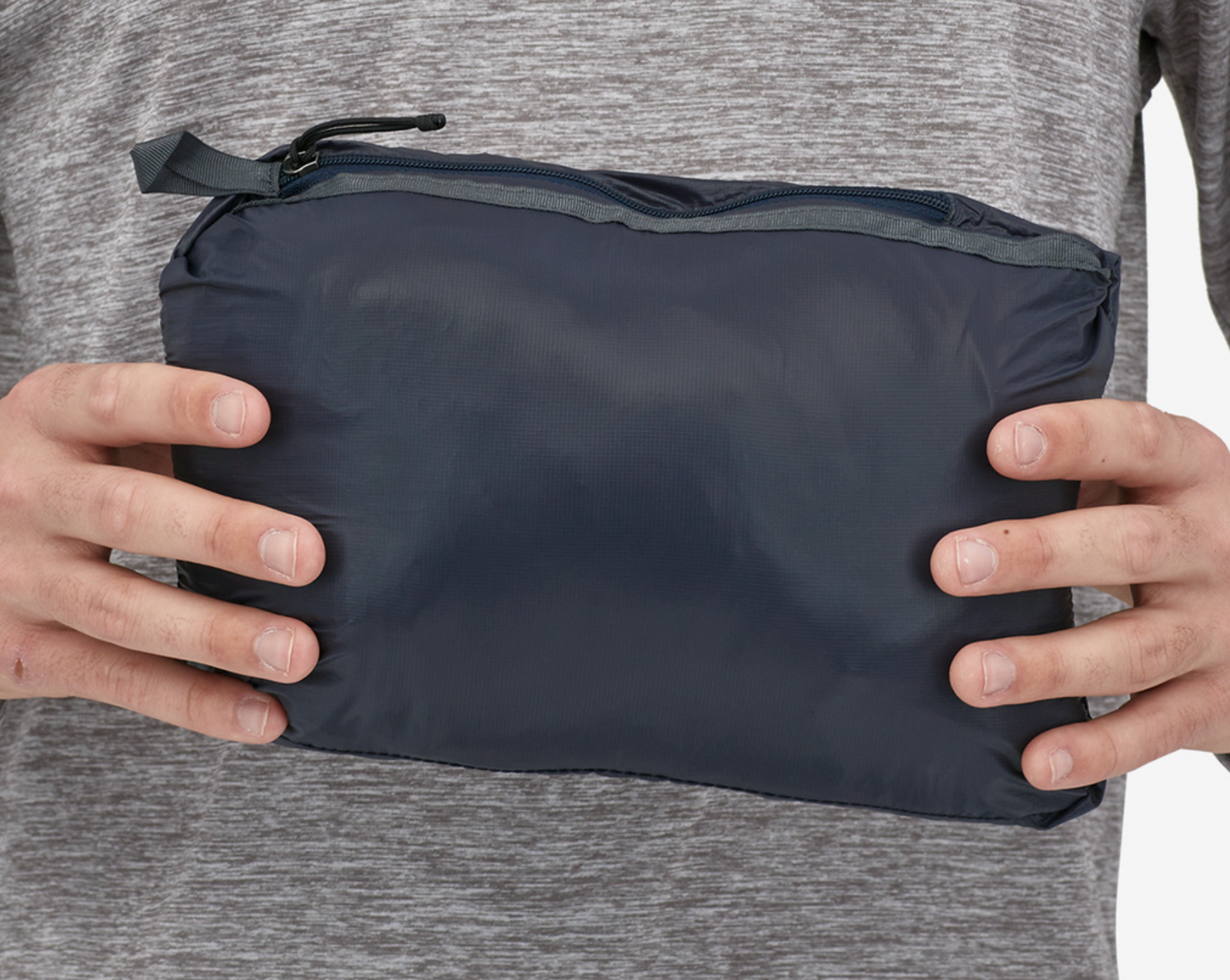 stored in its own pocket