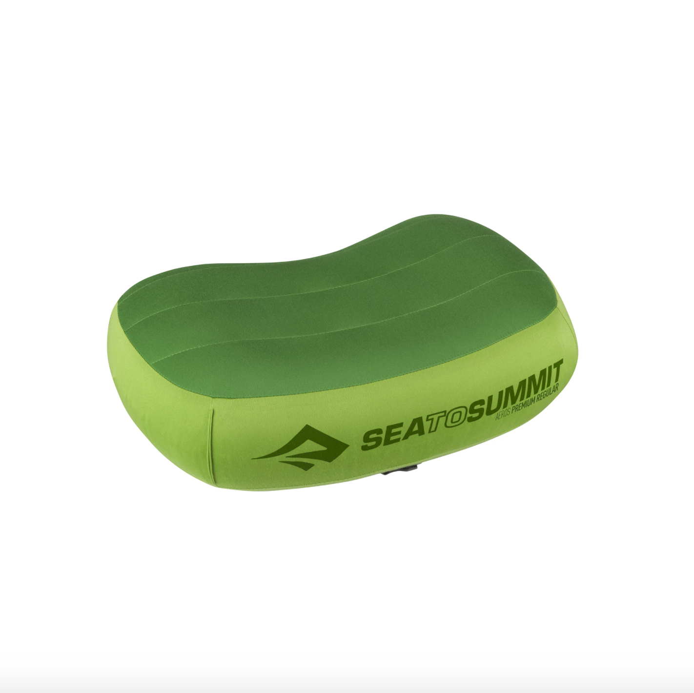 sea to summit aeros premium pillow in green