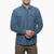 kuhl airspeed sun shirt mens on model front view in color blue