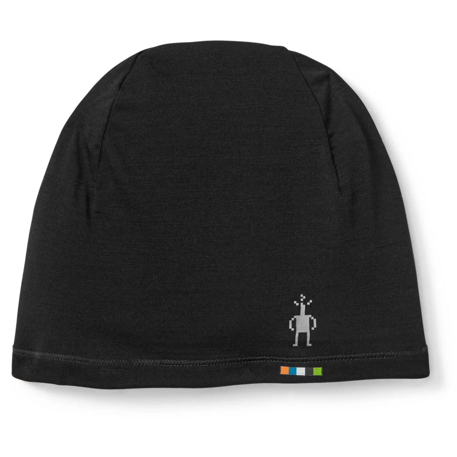 the merino 150 smart wool beanie in black
