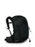 osprey tempest 20 pack in stealth black, front view
