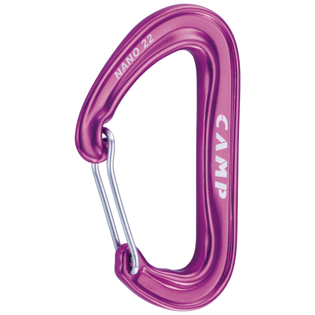 Purple nano carabiner