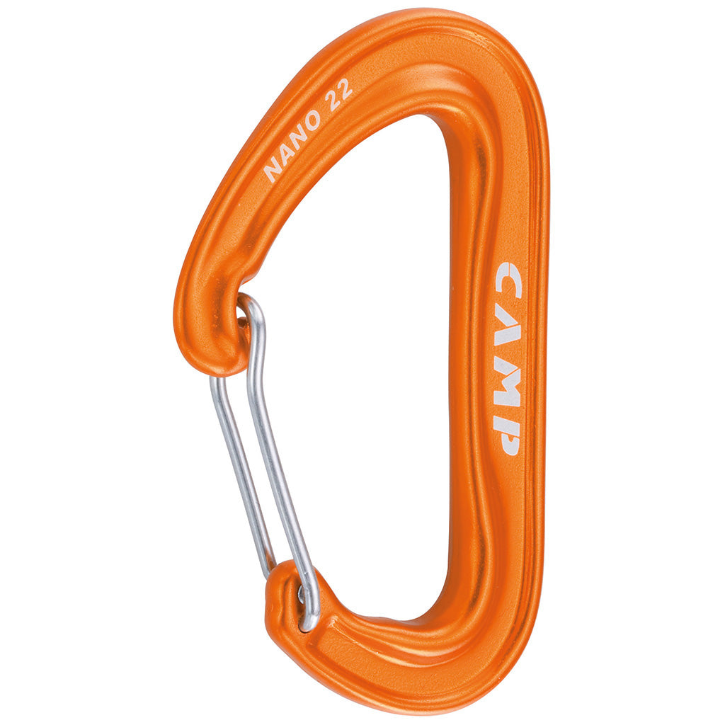 orange nano carabiner