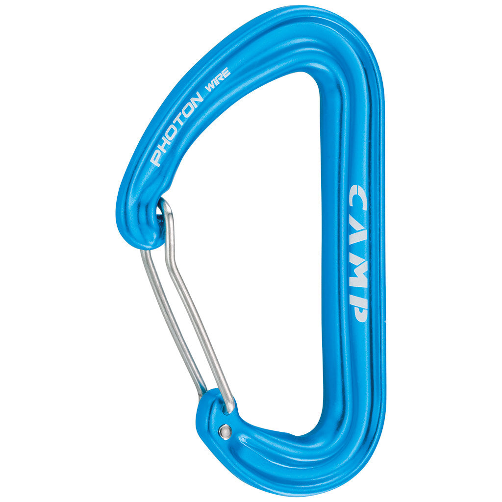 The blue photon carabiner