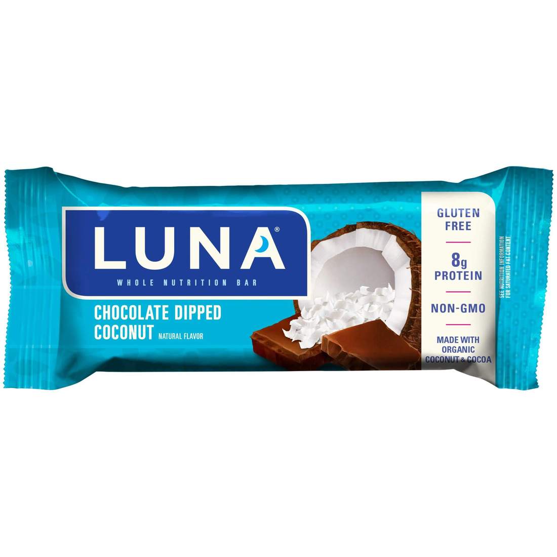 luna bar chocolate dipped coconut