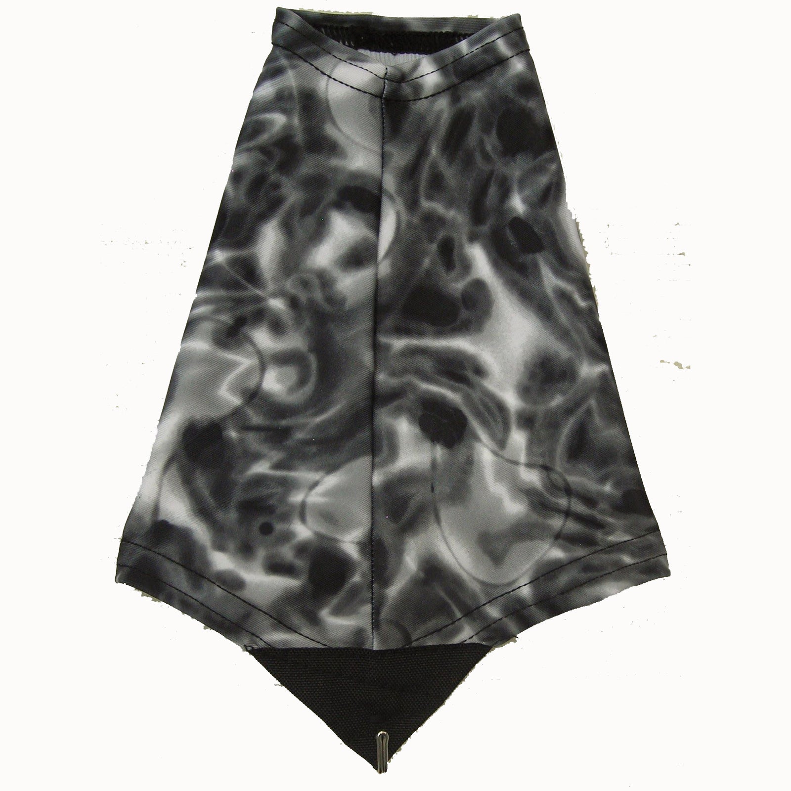 giardia color = black and grey swirls