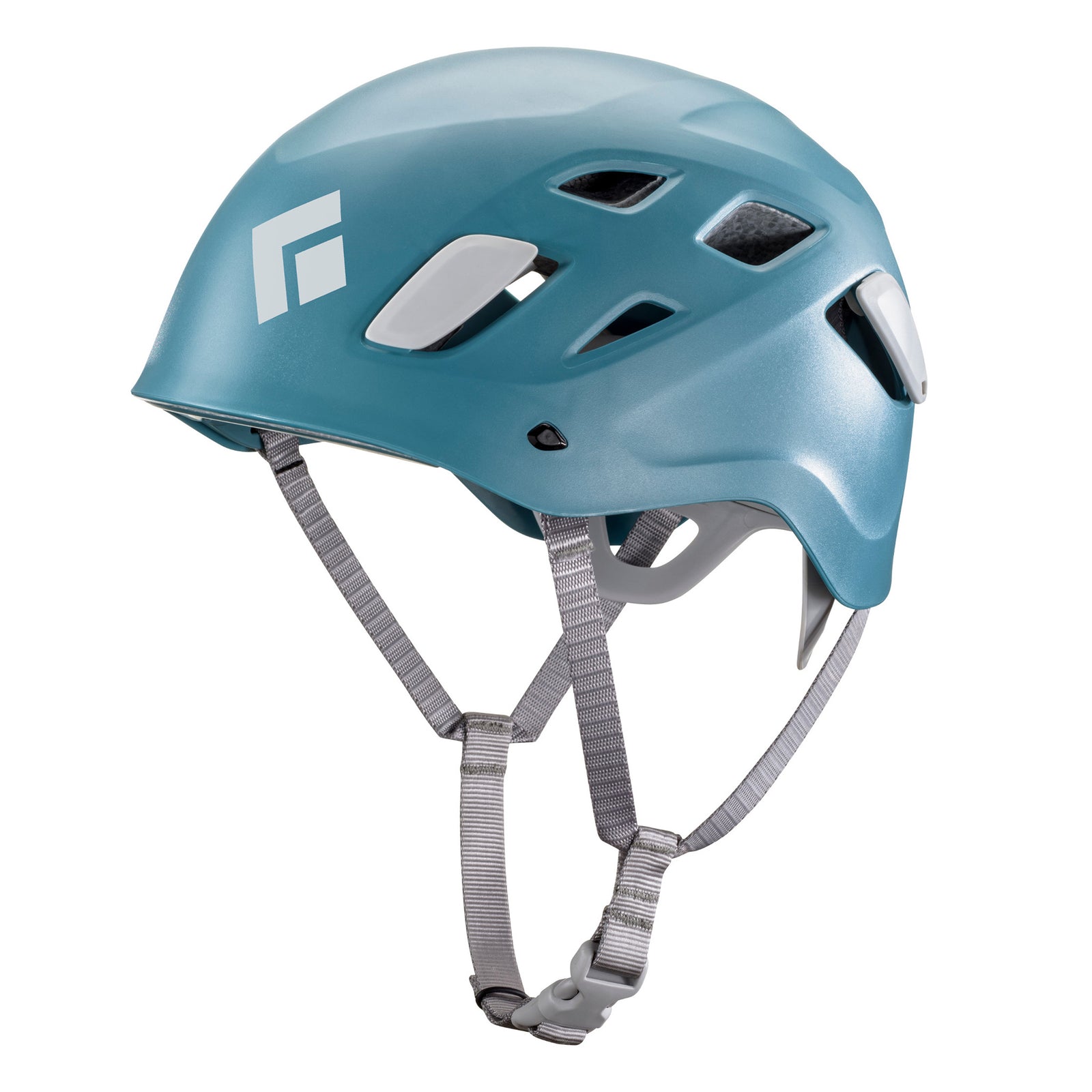 a black diamond womens half dome helmet in caspian