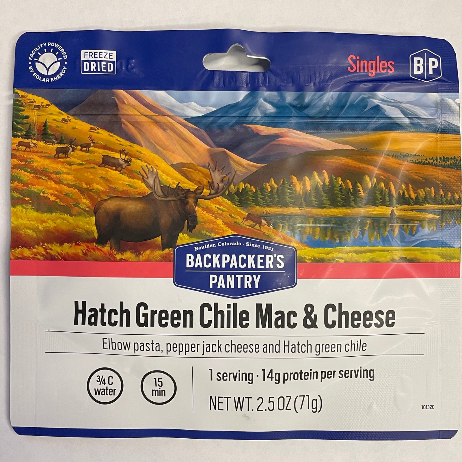 front of package